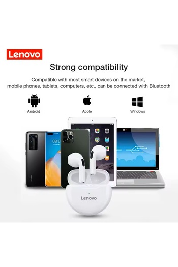 LENOVO HT38 TWS Bluetooth 5.0 wireless headphones, clear sound and deep bass, extended battery life