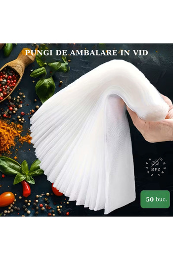 OEM Vacuum Sealing Bags RAPAZ, 20x30 cm, 50 pcs, BPA-free