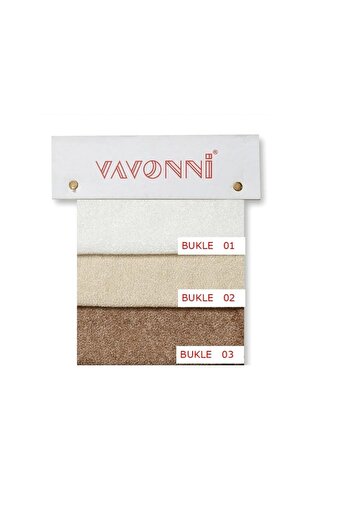 vavonni Sandıklı 120 Cm Puf Bukle Kumaş