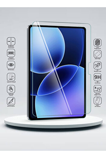 Wtech Xiaomi Pad 8 / 8 Pro 2025 (11.2 inch) Premium Series Curved Edges Tempered Glass - Clear