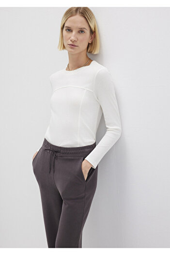 Mavi Ecru Long Sleeve T-Shirt Fitted / Bodycon Cut 1613625-80194