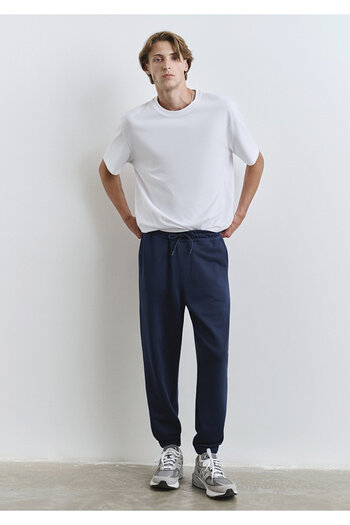 Mavi M Logo Navy Blue Sweatpants 0010493-89353