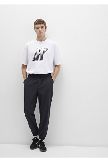 Mavi Black Spandex Sports Pants 0010464-71379