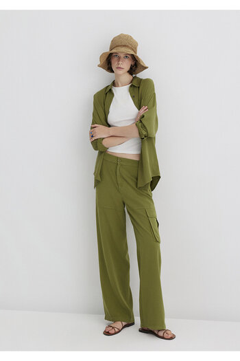 Mavi Green Cargo Pants 1011079-71862