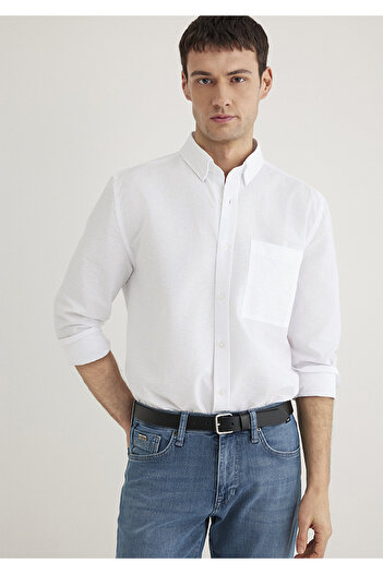 Mavi White Shirt Regular Fit 0211527 -620