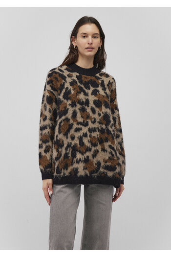 Mavi Πουλόβερ Leopard Print Oversize / Φαρδιά κοπή 1710611 -88691