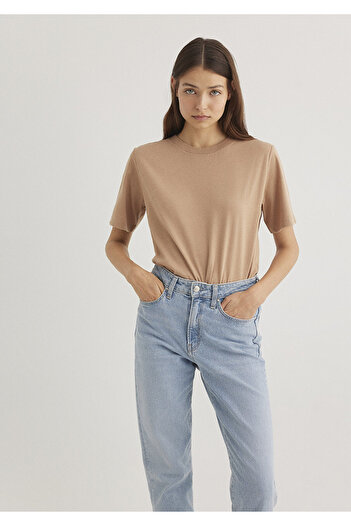 Mavi 2er-Pack Basic-T-Shirts für Damen mit normaler Passform 1611366 -70072