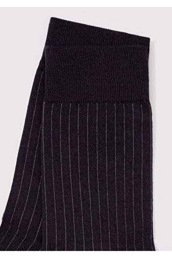 Mavi Black Sock Socks with Stripe Detail 0911761 -900