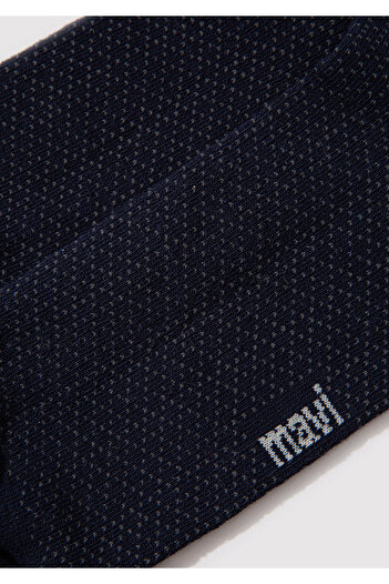 Mavi Patterned Navy Blue Socks 0911581 -32184