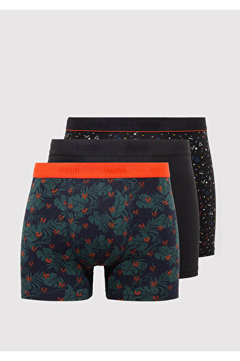 Mavi 3-teilige bedruckte marineblaue Boxershorts 0911421 -33648