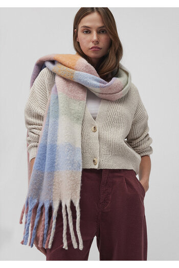 Mavi 1911734 -82952 Model Checked Scarf