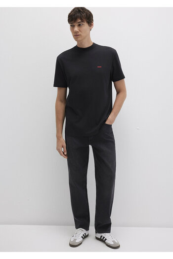 Mavi Μπλουζάκι Μαύρο Logo Printed Loose Cut - 0612216 -900