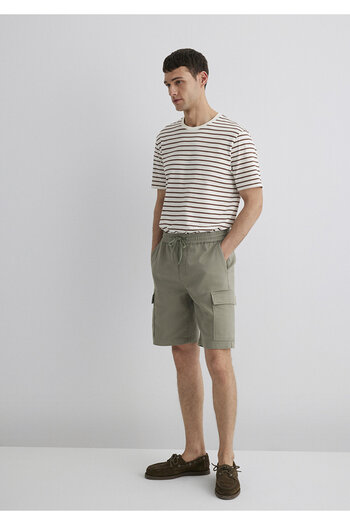 Mavi Green Cargo Shorts 0410107-71484