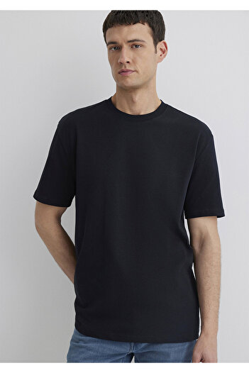 Mavi Μαύρο Basic T-Shirt Loose Fit / Loose Relaxed Fit 0611596 -900