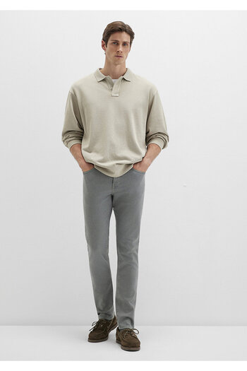 Mavi Marcus Shadow Gray Comfort Gabardine Pants 0035180922