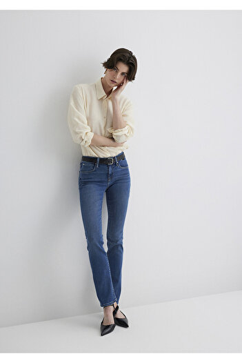 Mavi Pantaloni Mona Gold Classic Shaded Indigo Si Jean 1049784195