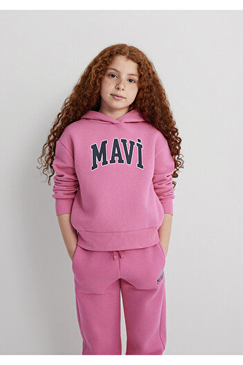 Mavi Logo Printed Pink Sweatpants 7010000-70982
