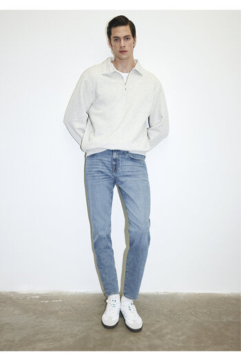 Mavi Milan Premium Blue Misty Offene Jeanshose 0081083030