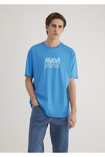 Mavi Μπλουζάκι με λογότυπο Loose Fit 0611311-70772