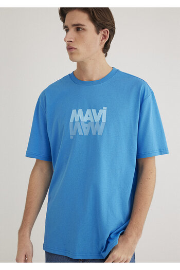 Mavi Μπλουζάκι με λογότυπο Loose Fit 0611311-70772