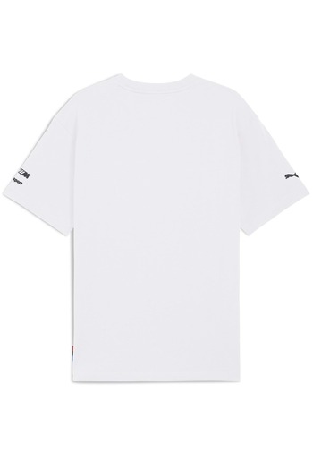 Puma 632912 BMW MMS Graphic Tee Mono T-Shirt Ανδρικό μπλουζάκι ΛΕΥΚΟ