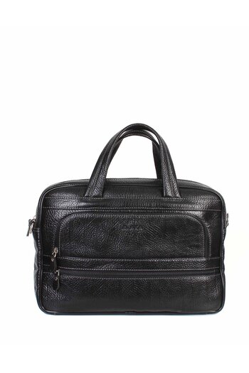 Aka Leather Black Laptop Briefcase 251 60