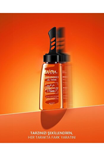 WOU World of Unique Wou Saç Şekillendirici Jel Tarak 260 ml