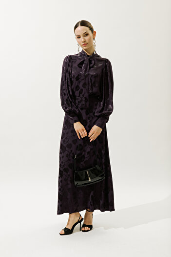 Manuka FUSTA JACQUARD SATIN VIOLET
