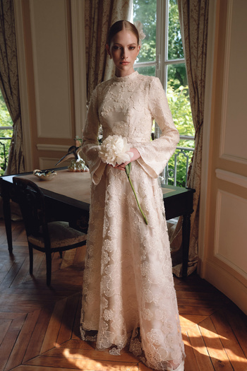Manuka Bridgerton Evening Dress Ecru