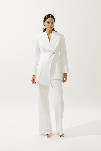 Manuka VALENTINE BLAZER JACKE ECRU