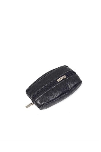 Aka Deri Leather Black Keychain 049 2