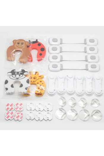Empria Set Of 32 Pieces Of Furniture And Socket Protectors For Child Safety