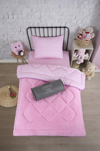 Sudemhome Single Wellsoft Double-Sided Quilt and Pillowcase Set