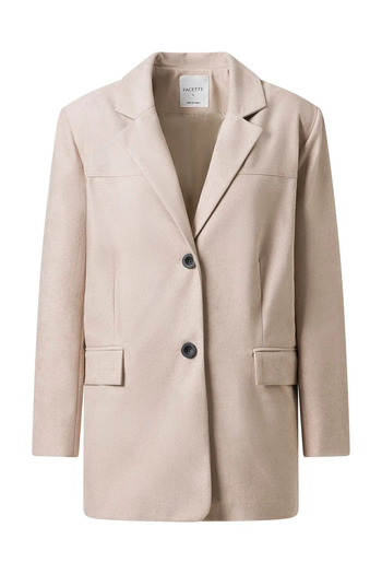 FACETTE Women's Stone Velvet Jacket Skirt Set
