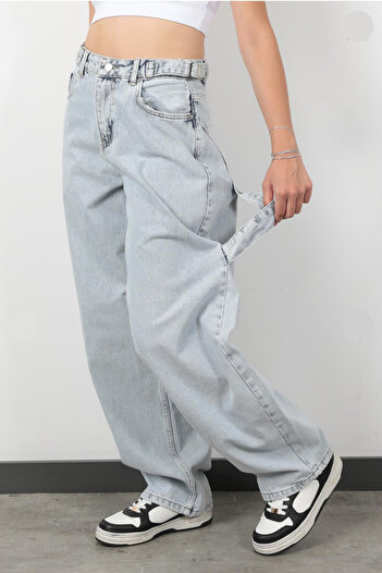 Pelin BAGGY JEANS ΠΟΔΙΑ ΑΝΟΙΧΤΗ ΚΑΡΥΙΚΑΜΑ