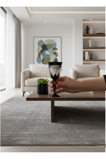 DECOSTYLE Bella El dekoru kristal Kesmesi Cam Kadeh Bardak (PAŞABAHÇE)
