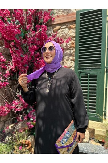 emsale Tesettür Elbise | Yeşim | EMS