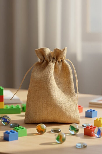 Baghashtag Jute Pouch 10X15