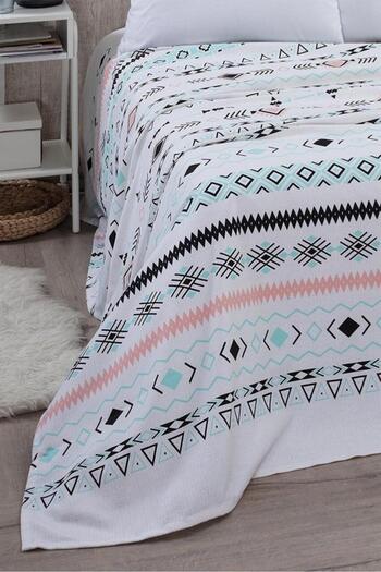 Mulberry King Size Patterned Pique 240x260 cm