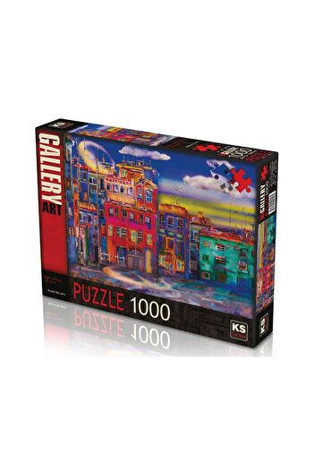 Ks Puzzle Marka 20557 Puzzle 1000 Parça Night Without The Moon Pedallı Araçlar