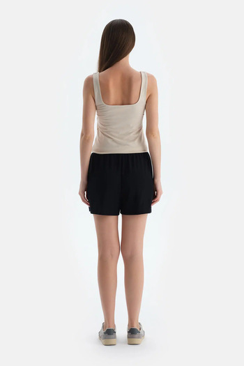 Dagi Modal Shorts with Black Cords