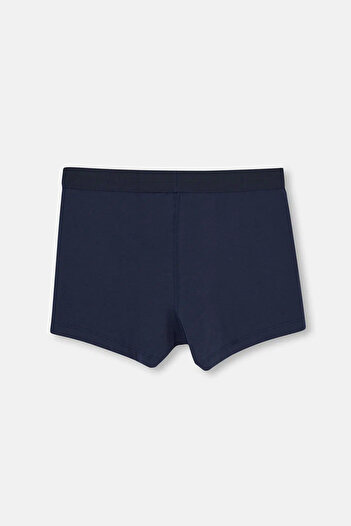 Dagi Navy Blue Compact Plain Boxer