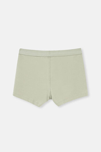 Dagi Light Khaki Plain Cotton Boxer