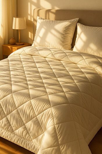 HİG HOME Economical Soft Warm Winter Quilt for Single Person
