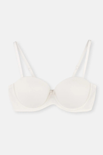 Dagi Ecru Underwire pánt nélküli Push Up melltartó