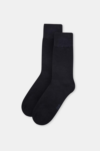 Dagi Ανδρικές κάλτσες Navy Blue Bamboo