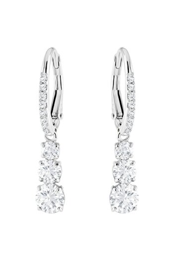 Swarovski 5416155 Earrings Attract Trilogy:Pe Rnd Czwh/Rhs