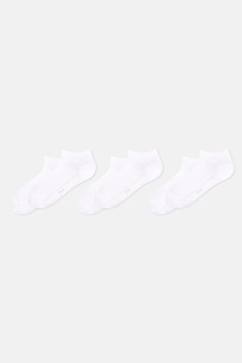 Eros Men's Cotton Booties Socks 3-Piece Set