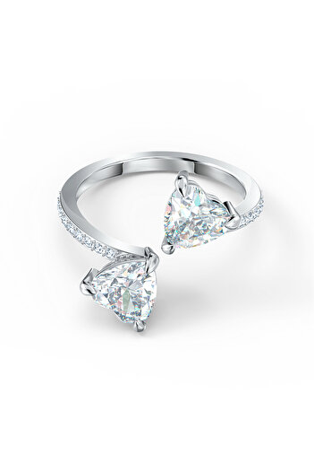 Swarovski 5535193 Yüzük Attract Soul-Ring Hrt Czwh-Cry-Rhs 58