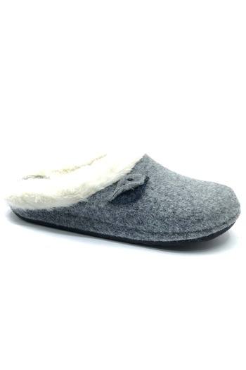 KOCAMANLAR Bento k-9529 women's orthopedic slippers gray